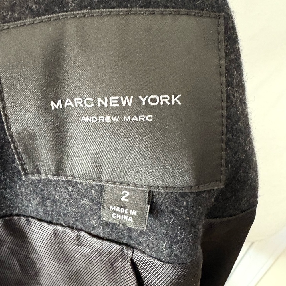 MARC NEW YORK WENDY WOOL MELTON PEACOAT - Picture 16 of 16